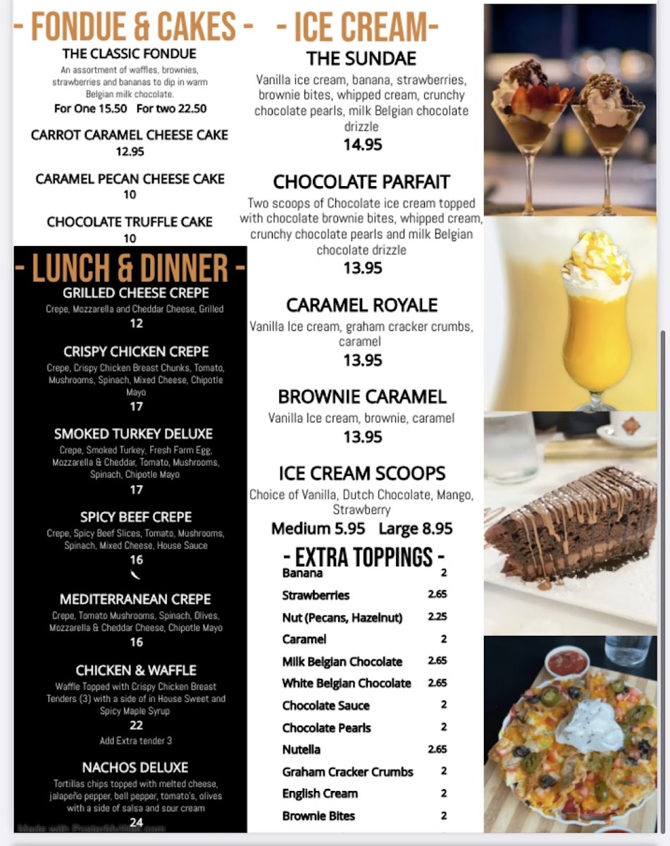 AMORA Café Menu - Image 3